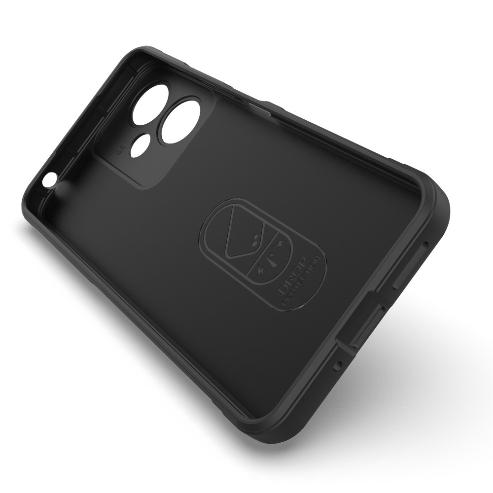 Rugg tartós zselés tok Xiaomi Redmi 13C 5G - fekete