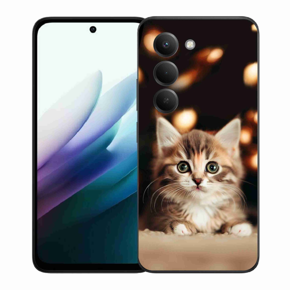 Gél borítás mmCase a Xiaomi Redmi 15 4G/5G (171mm) - aranyos cica 2