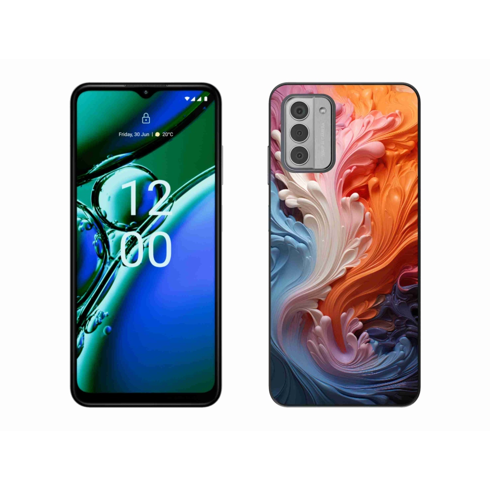 Zselés borítás mmCase a Nokia G42 készülékhez - absztrakt motívum 8