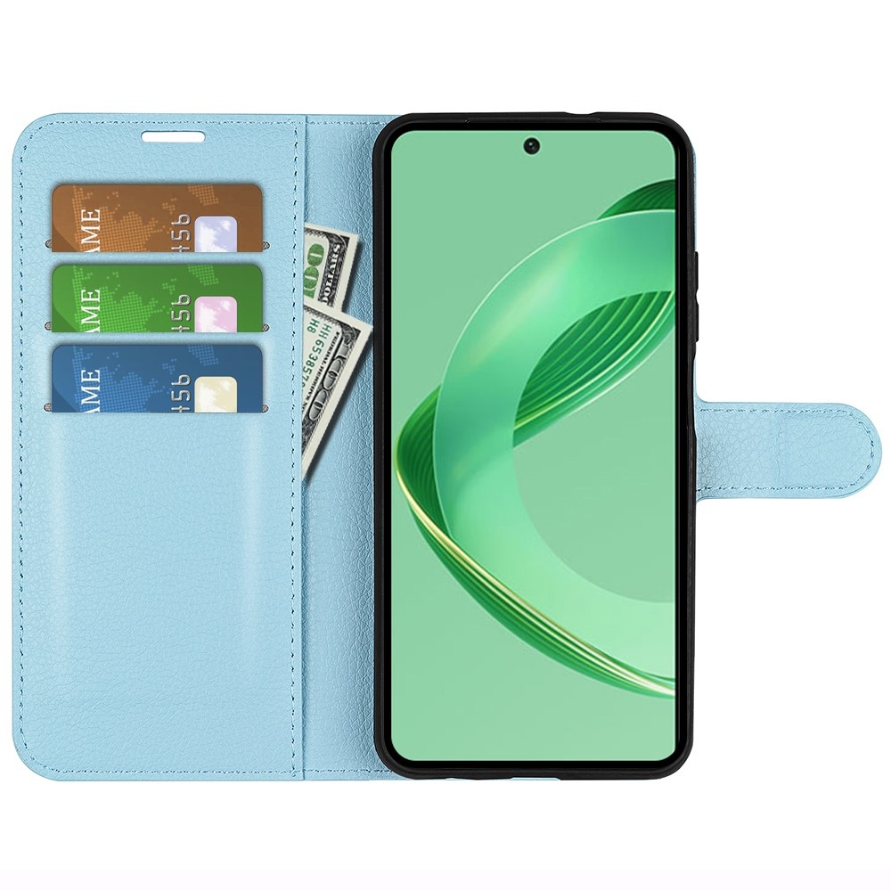 Litchi könyv tok Huawei Nova 12 SE-hez - kék