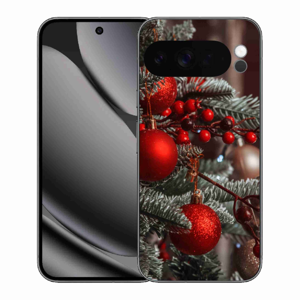 Gél borítás mmCase a Google Pixel 10 Pro XL számára - karácsonyi dekorációk 2