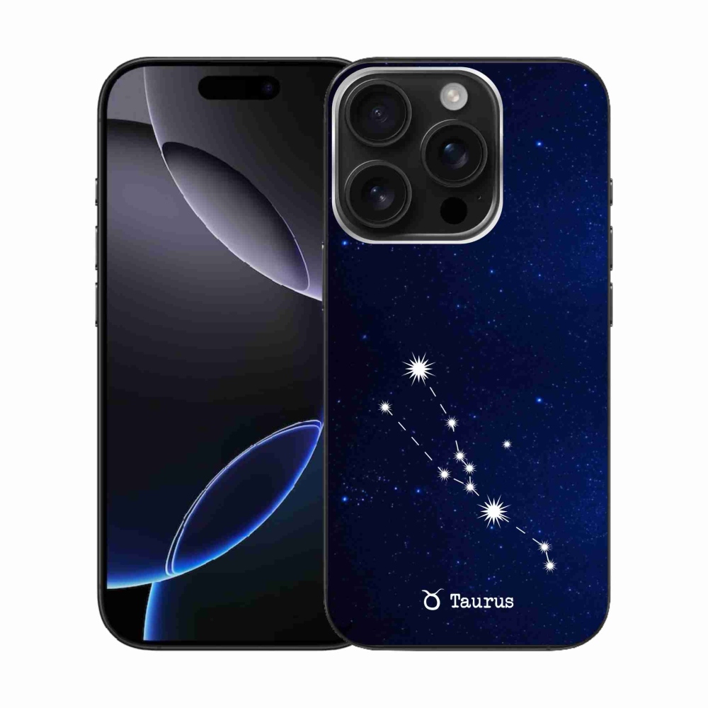 Zselés borítás mmCase iPhone 16 Pro készülékhez - Bika csillagkép