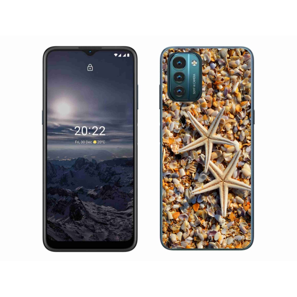 Zselés borítás mmCase a Nokia G11/G21 készülékhez - tengeri csillag