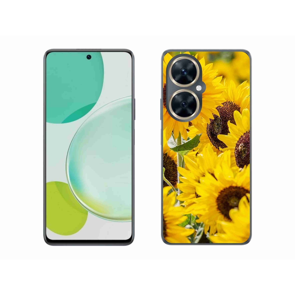 Gél borítás mmCase a Huawei Nova 11i készülékhez - Napraforgó