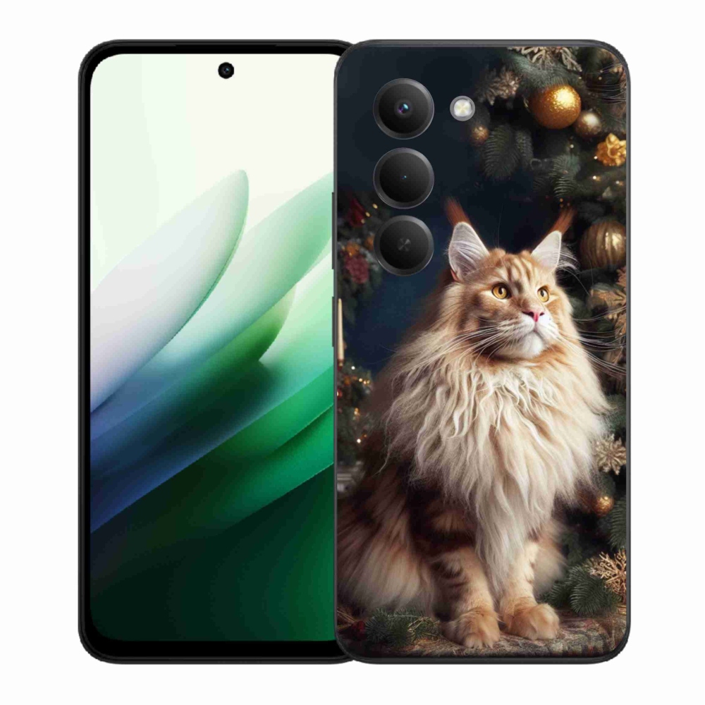 Gél borító mmCase a Xiaomi Redmi 15 5G-hez - macska a fánál