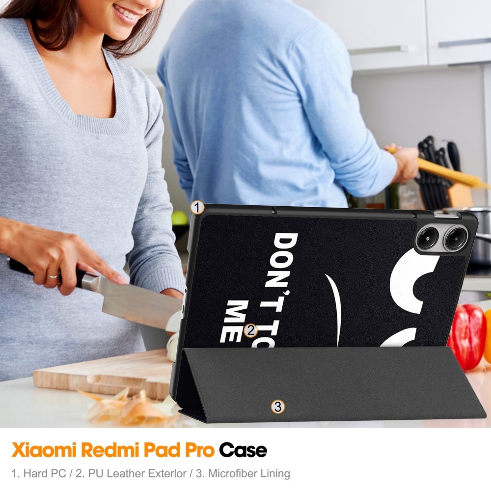 Patte intelligens záró tok a Xiaomi Redmi Pad Pro 4G/5G tablethez - ne érintse meg