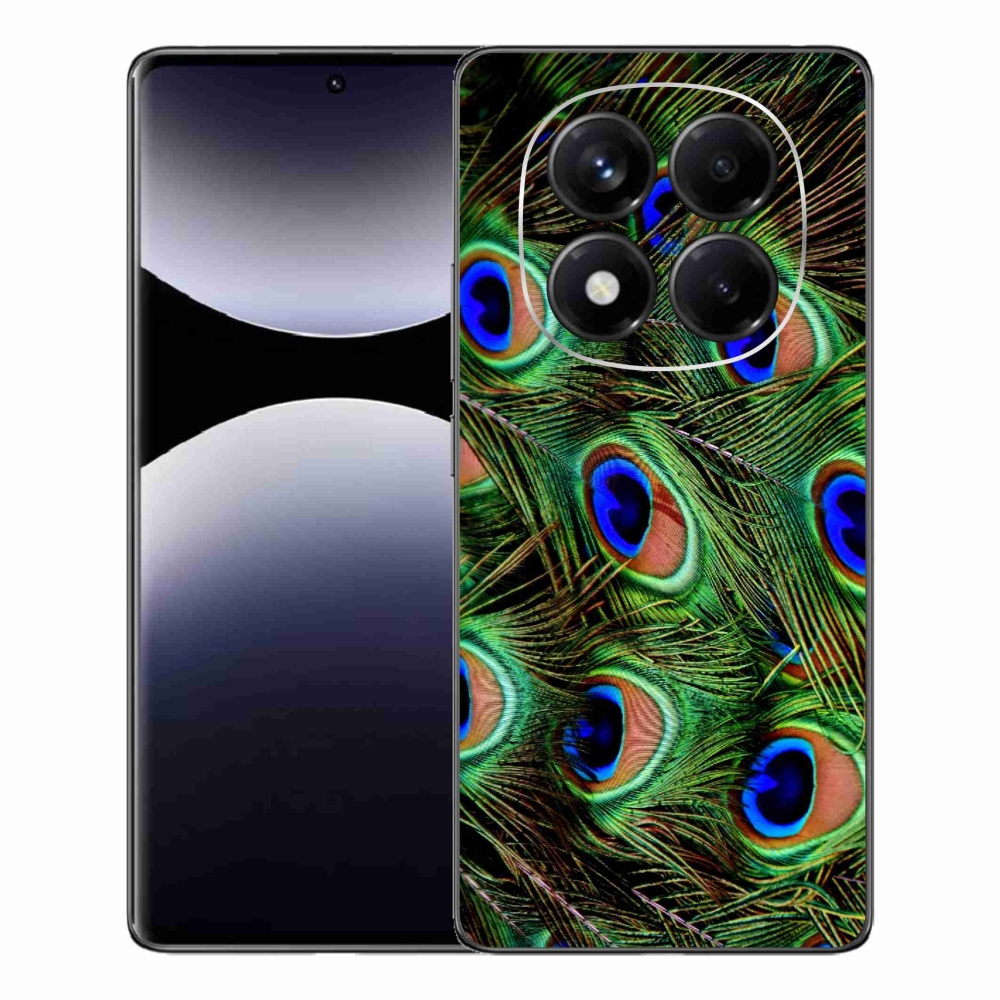 Gél borítás mmCase a Xiaomi Redmi Note 14 Pro számára - pávatoll