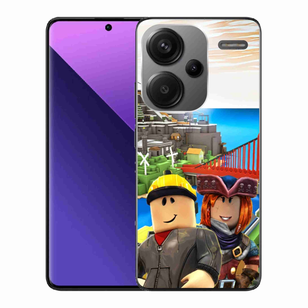 Gél borítás mmCase a Xiaomi Redmi Note 13 Pro+ 5G számára - roblox 1
