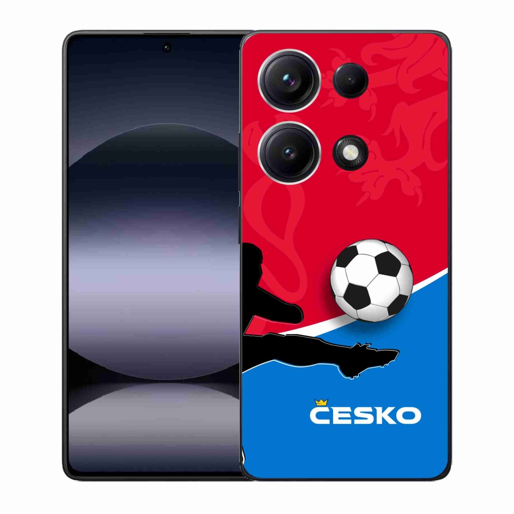 Gél borítás mmCase a Xiaomi Redmi Note 14S - futball Csehország 2