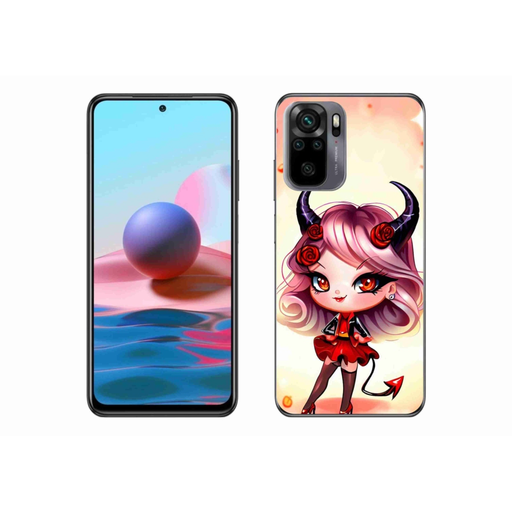 Gél borító mmCase a Xiaomi Redmi Note 10S-hez - rajzfilm ördög