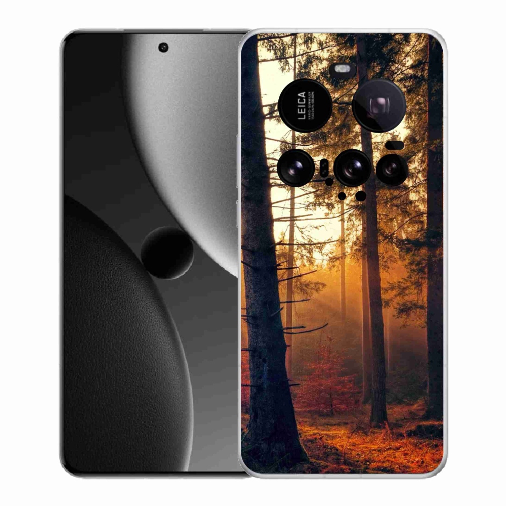 Gél borítás mmCase a Xiaomi 15 Ultra készülékhez - erdő