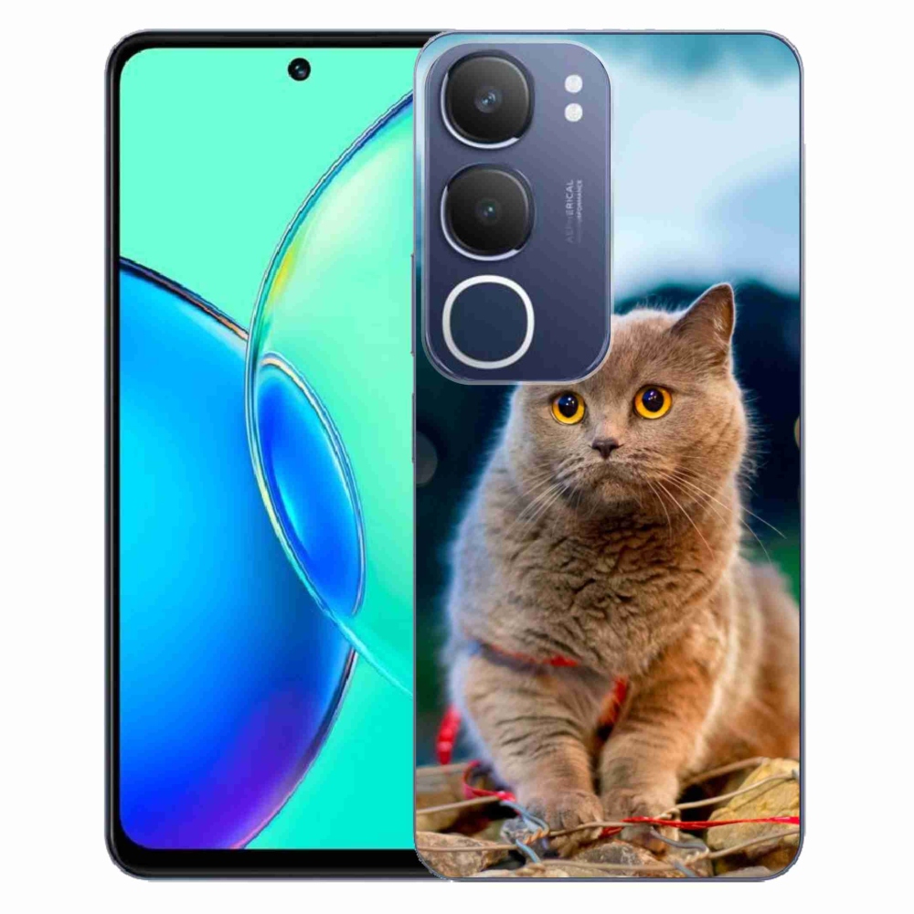 Gél védőburkolat mmCase a Vivo Y19s készülékhez - Brit kék 2