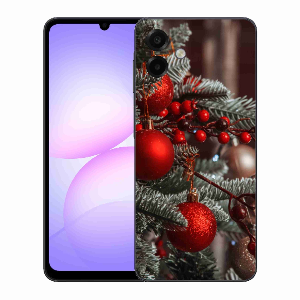 Gél borítás mmCase Samsung Galaxy A07 4G - karácsonyi dekoráció 2