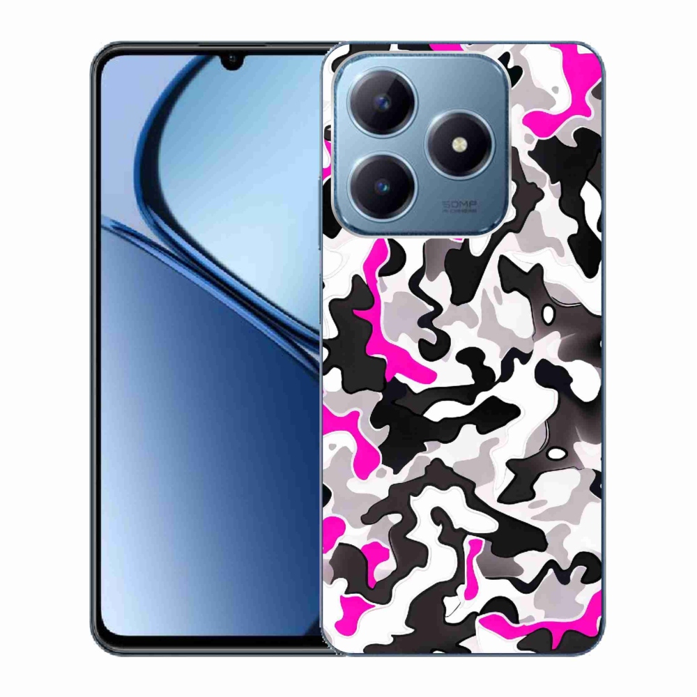 Gél borítás mmCase a Realme C63 készülékhez - álcázó minta 5