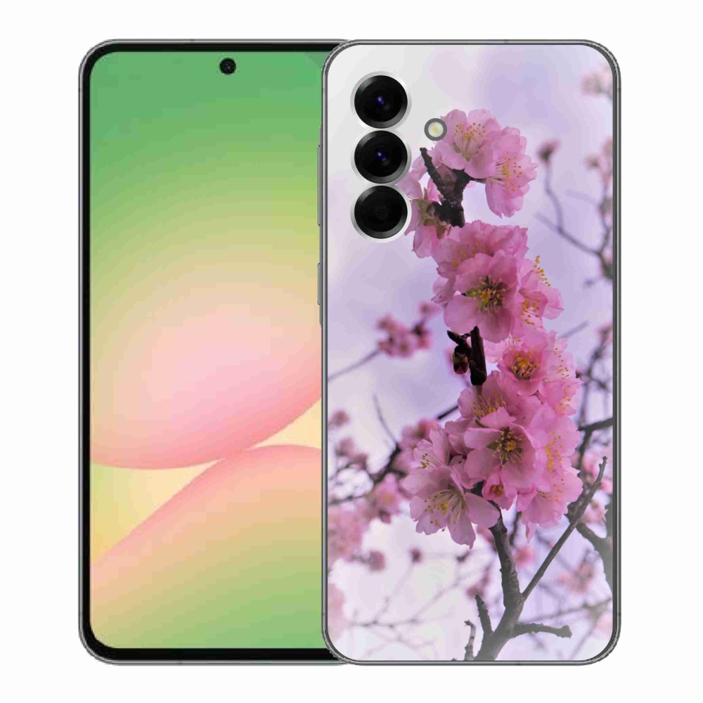 Gél borító mmCase Samsung Galaxy A56 5G - virágok 7