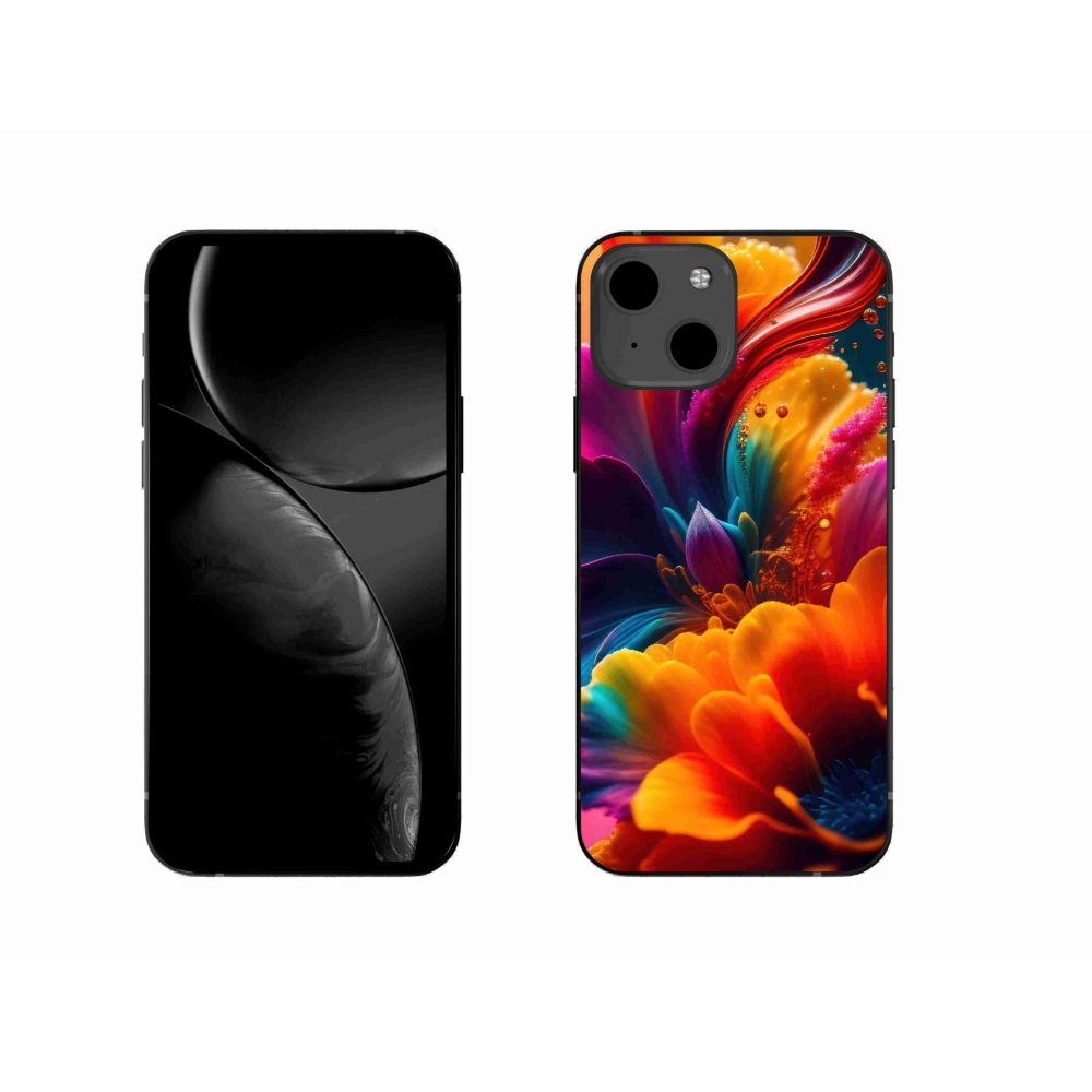 Zselés borítás mmCase iPhone 13 készülékhez - absztrakt motívum 2