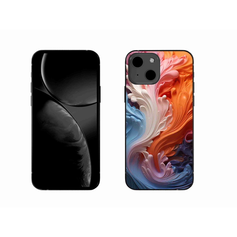 Gél borítás mmCase iPhone 13 készülékhez - absztrakt motívum 8