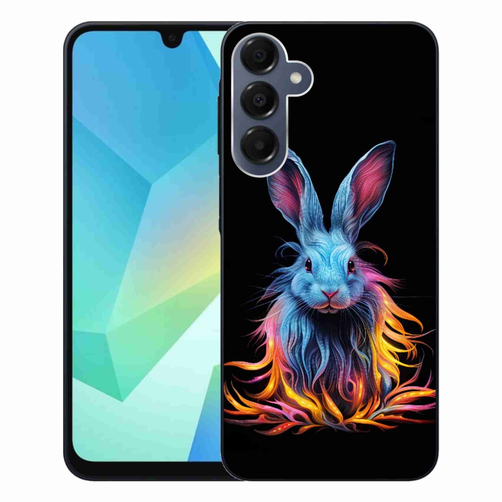 Zselés borítás mmCase Samsung Galaxy A16 4G/5G - absztrakt nyúl - Samsung Galaxy A16 4G/5G számára