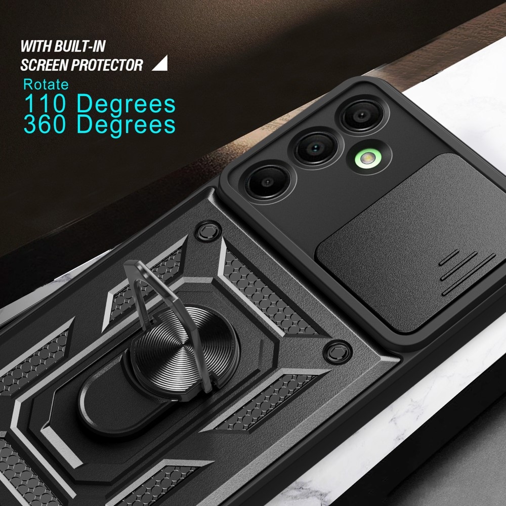 Csúszásálló borítás Samsung Galaxy A16 4G/5G készülékhez - fekete