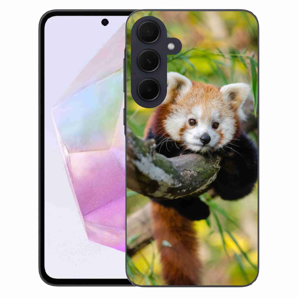 Zselés borítás mmCase Samsung Galaxy A35 5G - pandavörös