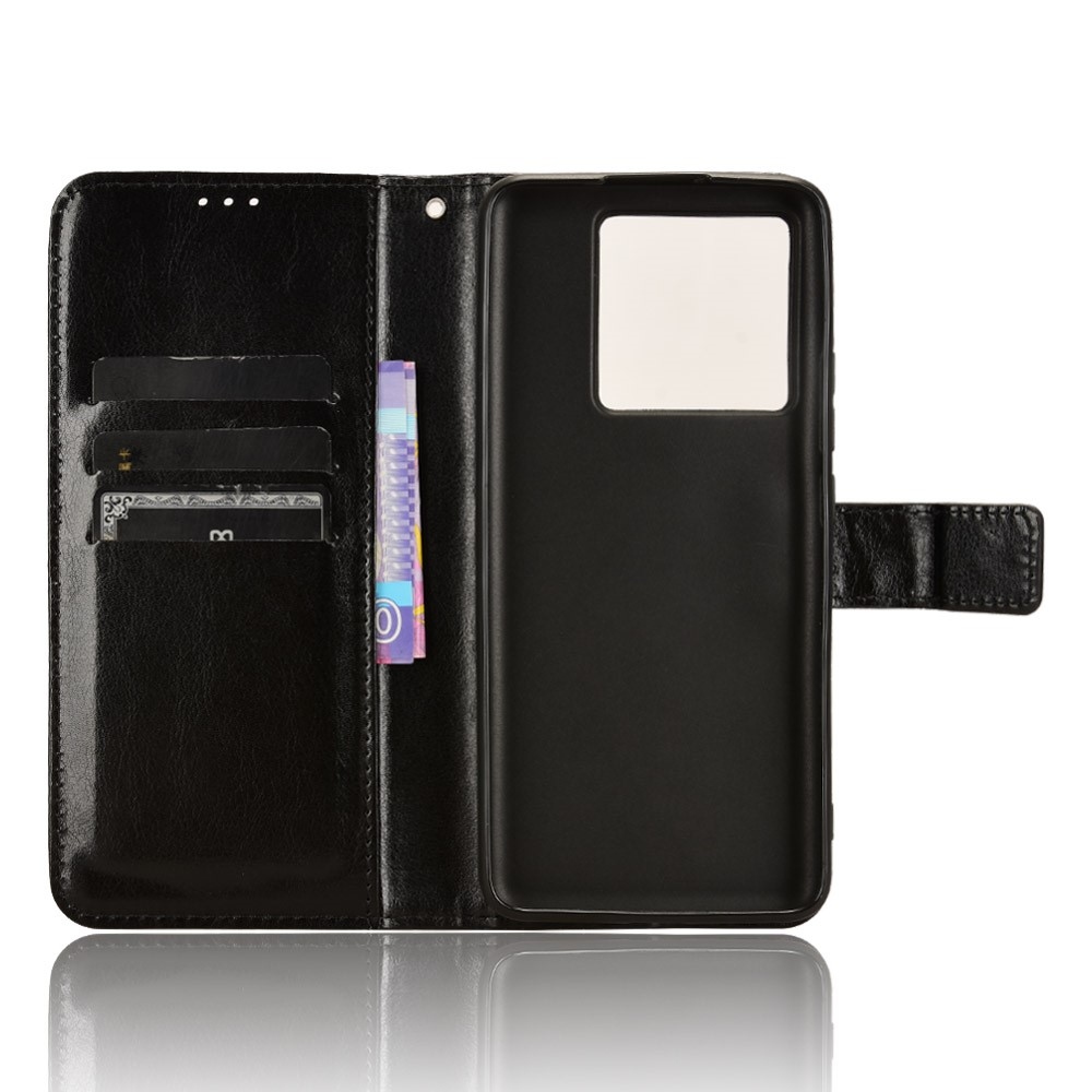 Őrült könyv tok Xiaomi 13T/13T Pro-hoz - fekete