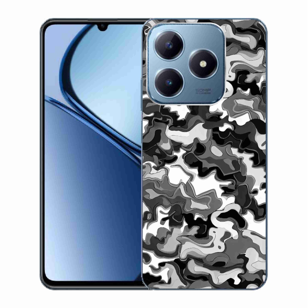 Gél borítás mmCase a Realme C63 készülékhez - álcázó minta 3