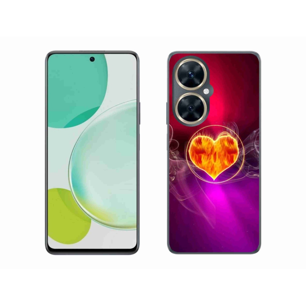 Gél borítás mmCase a Huawei Nova 11i készülékhez - tüzes szív