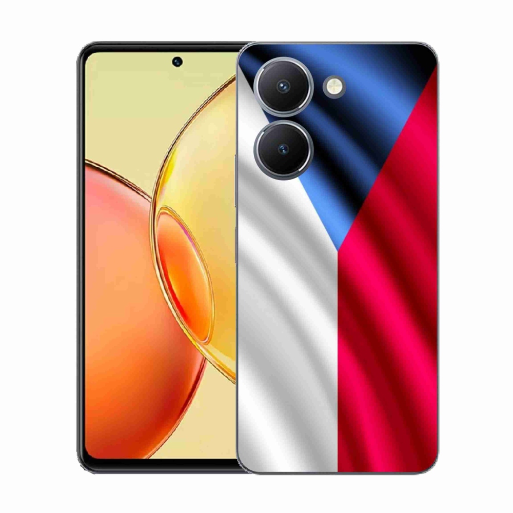 Gél borító mmCase a Vivo Y36-hoz - cseh zászló