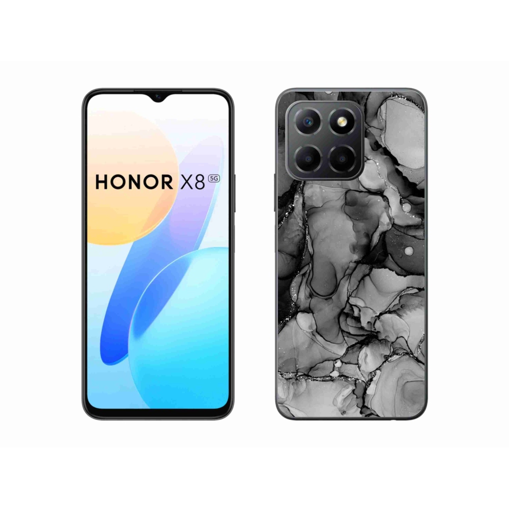 Zselés borítás mmCase a Honor X8 5G számára - absztrakt motívum 5