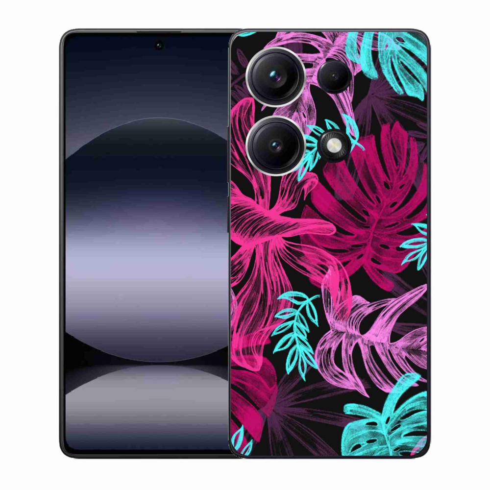 Gél borító mmCase a Xiaomi Redmi Note 14S-hez - virágok 1