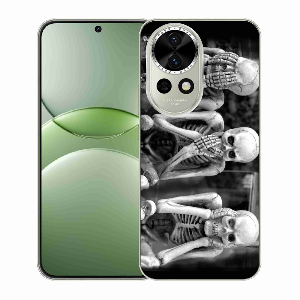 Gél borítás mmCase a Huawei Nova 13 5G - csontvázakra
