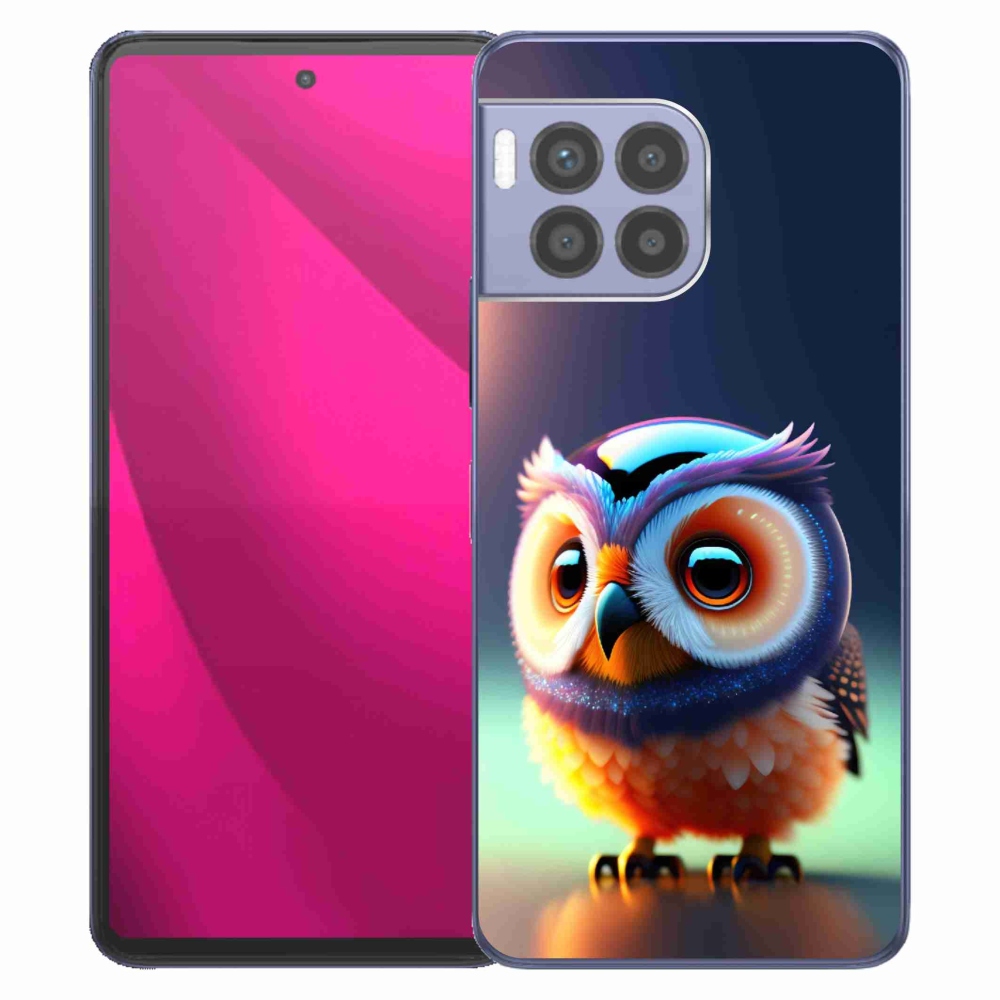 Zselés borítás mmCase a T-Mobile T Phone 2 Pro készülékhez - bagoly