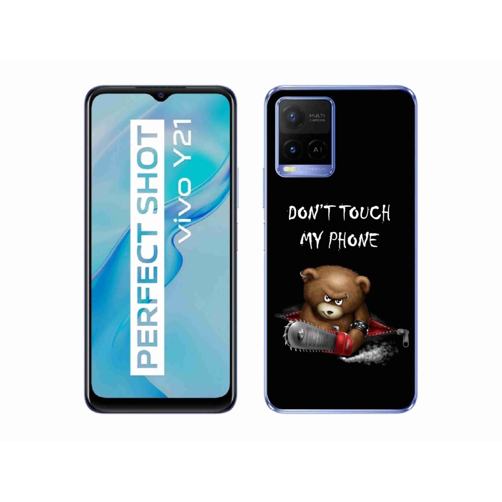 Gél borító mmCase a Vivo Y21/Y21s/Y33s Vivo Y21/Y21s/Y33s - ne érintse meg a telefont