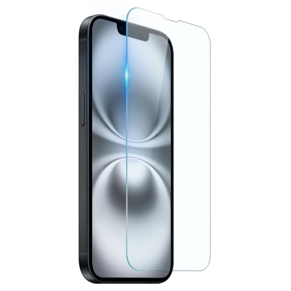 NORTHJO átlátszó zselés tok + edzett üveg iPhone 16e készülékhez - átlátszó