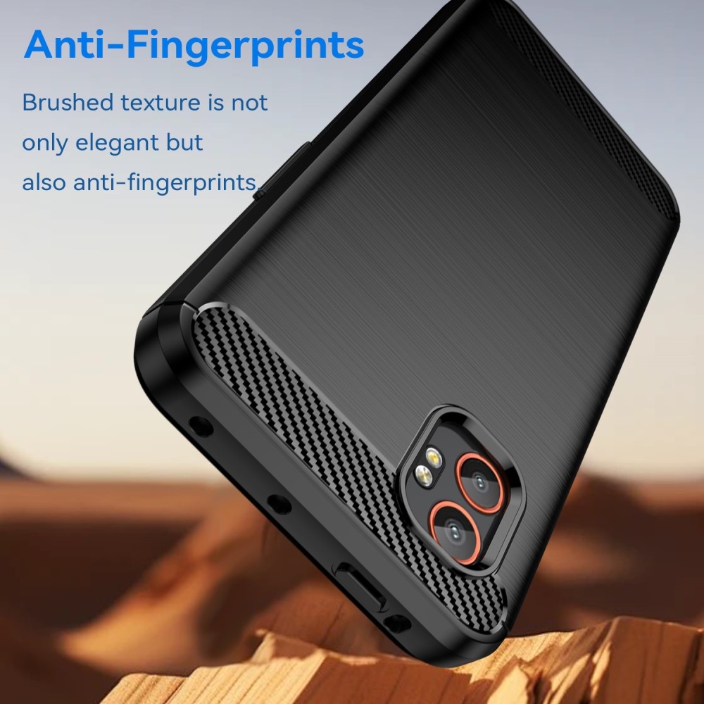 Szénálló zselés tok Samsung Galaxy Xcover 7 Pro készülékhez - fekete