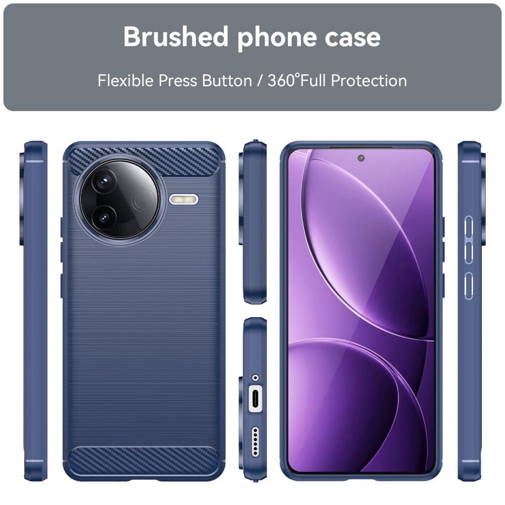 Szénálló zselés tok Xiaomi Poco F7 Pro - kék