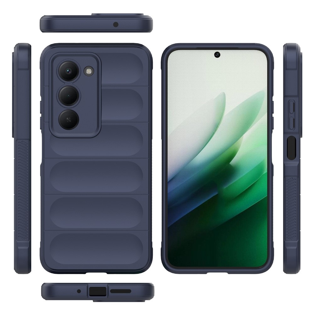 Rugg tartós zselés tok Xiaomi Redmi 15 5G (169mm) - sötétkék