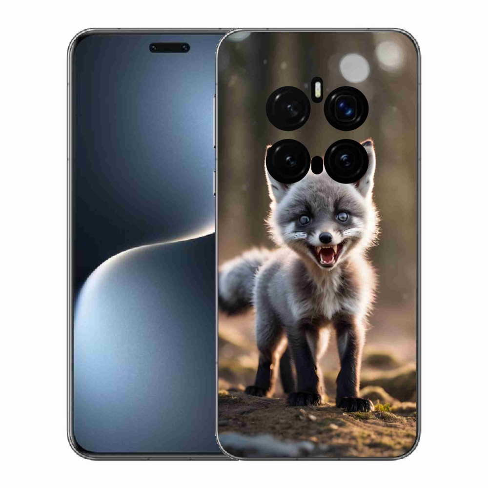 Gél borítás mmCase a Honor Magic 7 Pro 5G készülékhez - angry fox