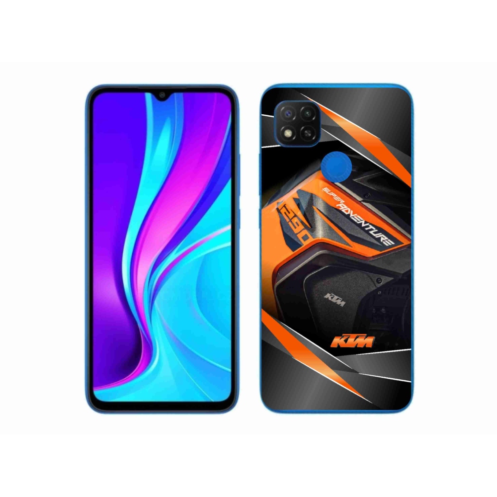 Gél borítás mmCase a Xiaomi Redmi 9C-hez - motoros ktm
