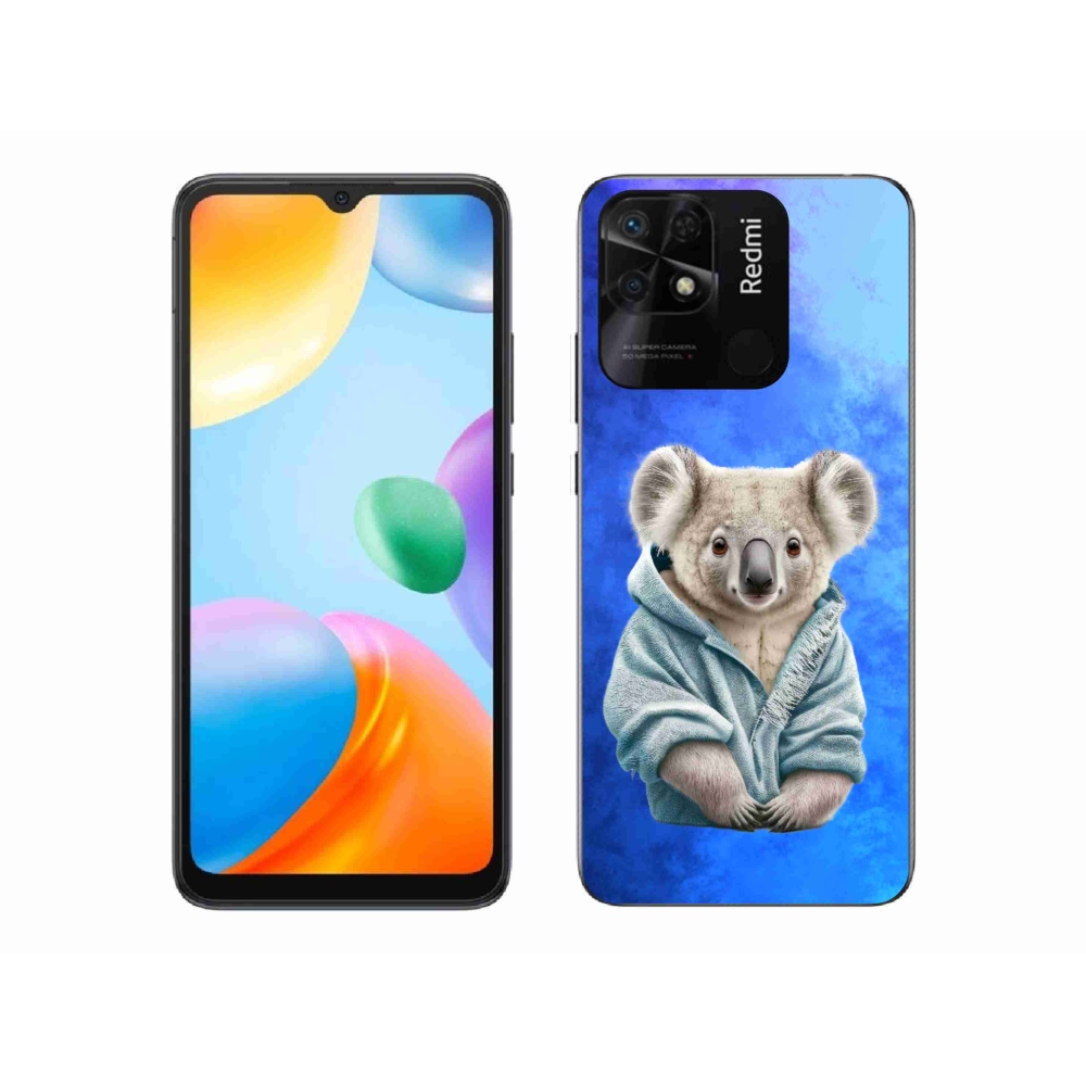 Gél borítás mmCase a Xiaomi Redmi 10C-hez - koala pulóverben