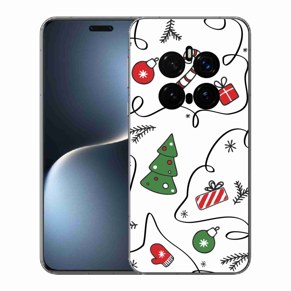 Gél borító mmCase a Honor Magic 7 Pro 5G készülékhez - karácsonyi motívumok