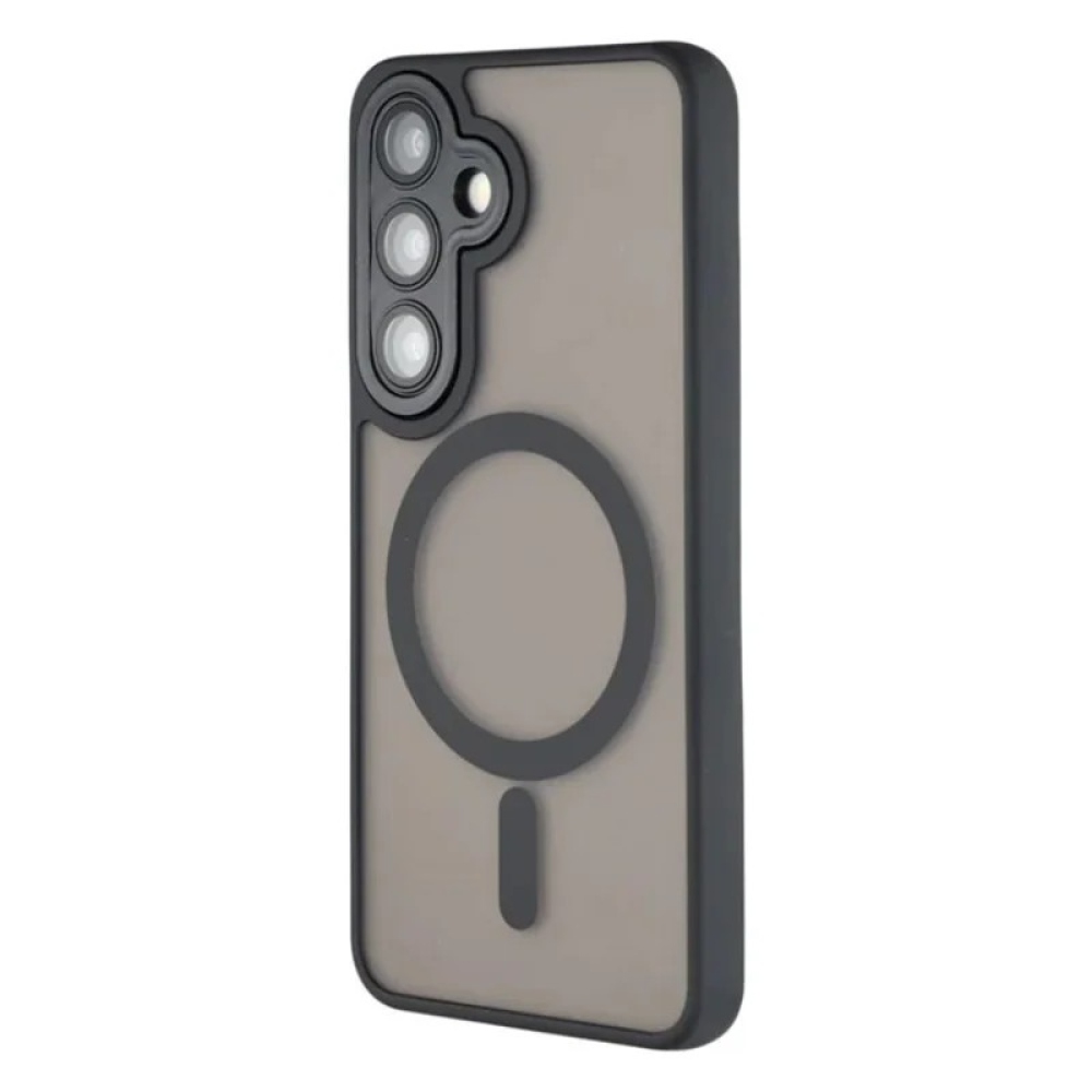 QB tartós borító MagSafe támogatással Samsung Galaxy S26+ készülékhez - fekete