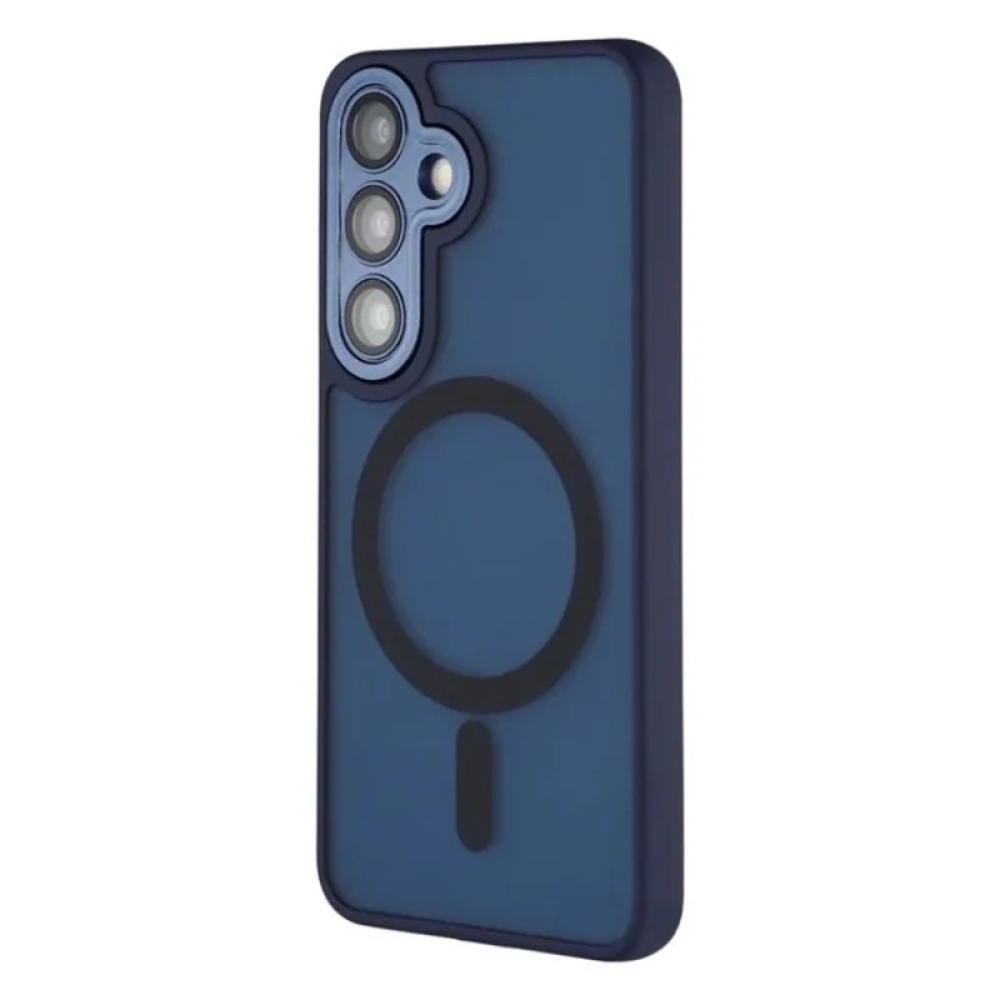 QB tartós borító MagSafe támogatással Samsung Galaxy S26+ készülékhez - kék