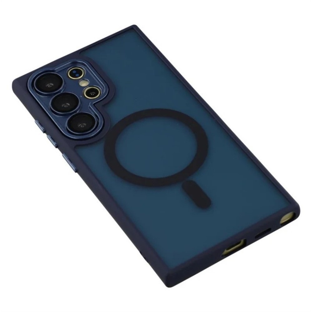 QB tartós borító MagSafe támogatással Samsung Galaxy S26 Ultra készülékhez - kék