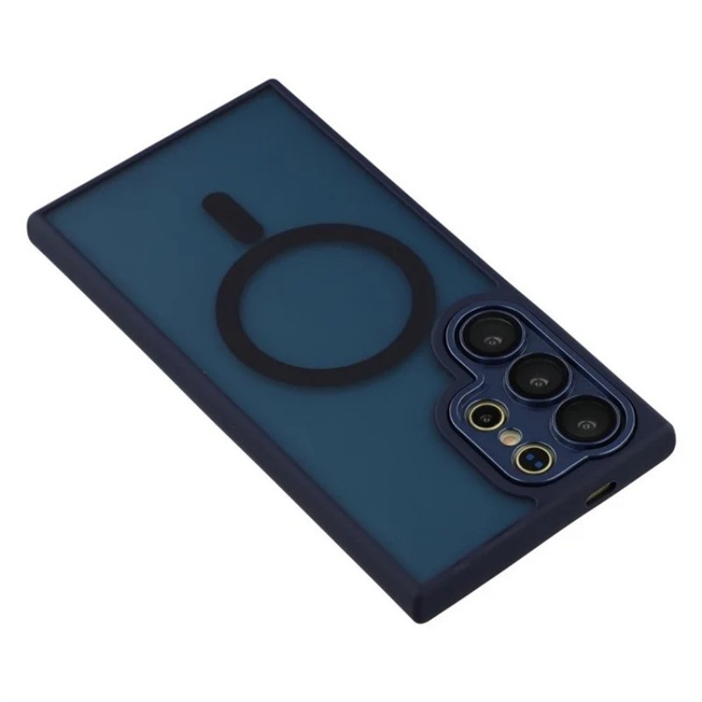 QB tartós borító MagSafe támogatással Samsung Galaxy S26 Ultra készülékhez - kék