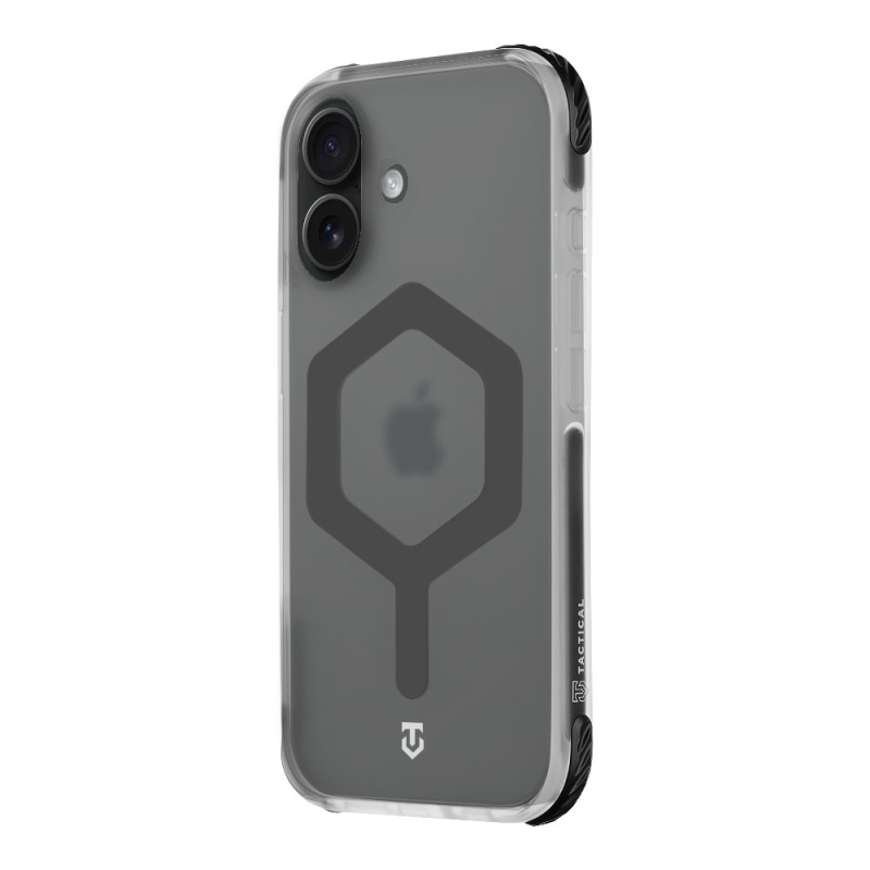 Tactical MagForce hatszögletű borító Apple iPhone 16 T-fekete készülékhez