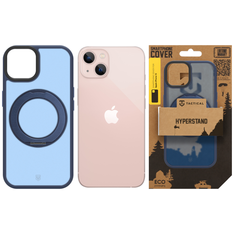 Tactical MagForce Hyperstand tok az Apple iPhone 13-hoz, mélykék