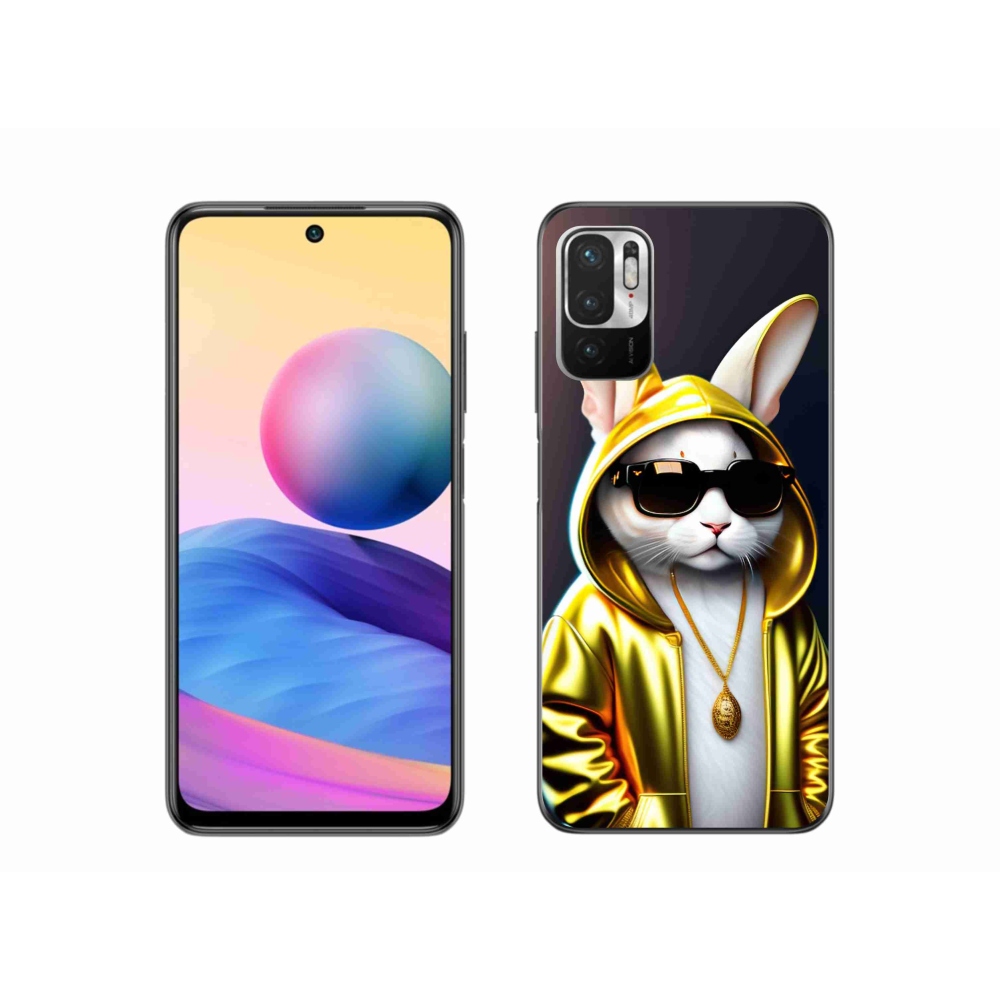 Gél borítás mmCase a Xiaomi Redmi Note 10 5G-hez - cat boss