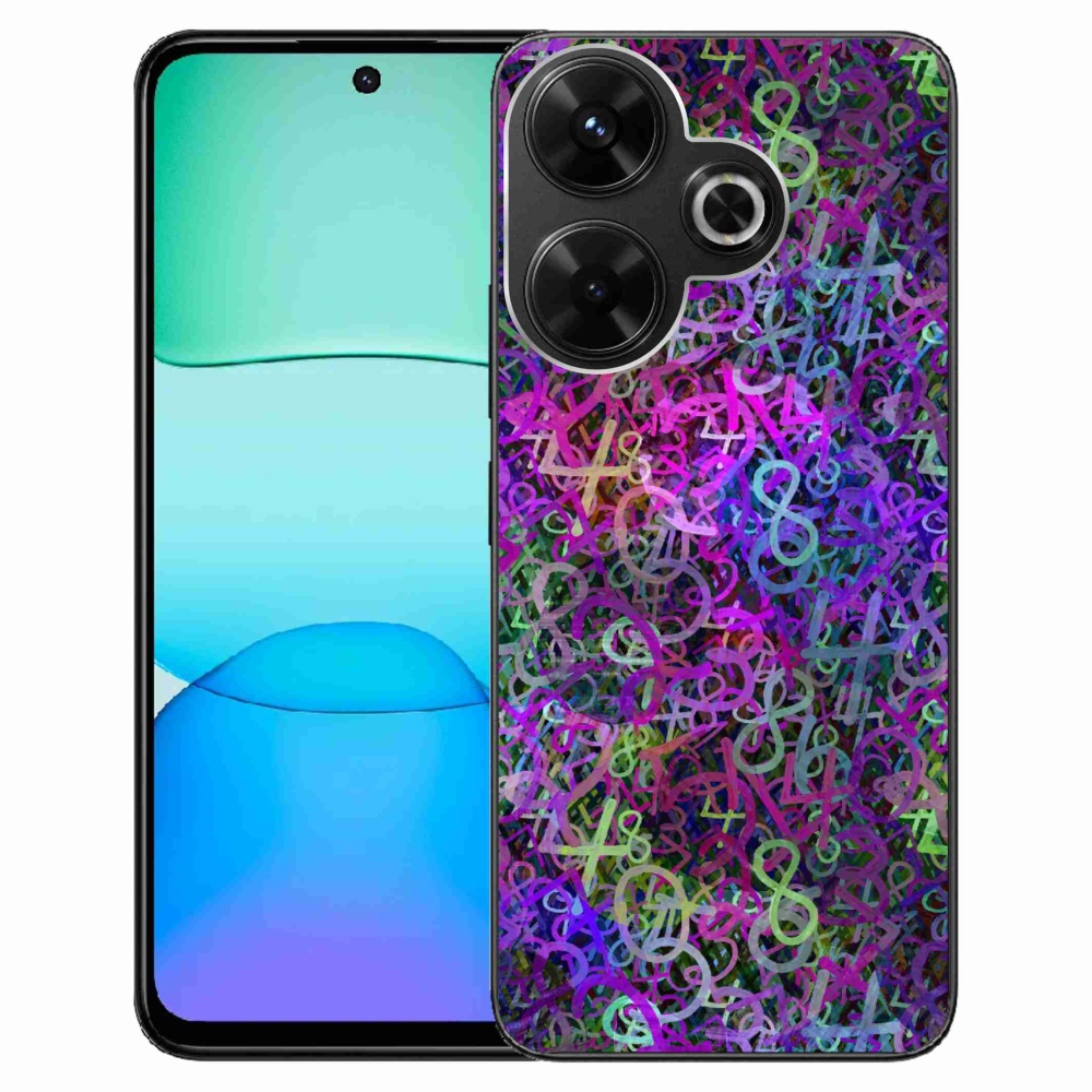 Gél borítás mmCase a Xiaomi Redmi 13 4G/Poco M6 4G számára - absztrakt motívum 25