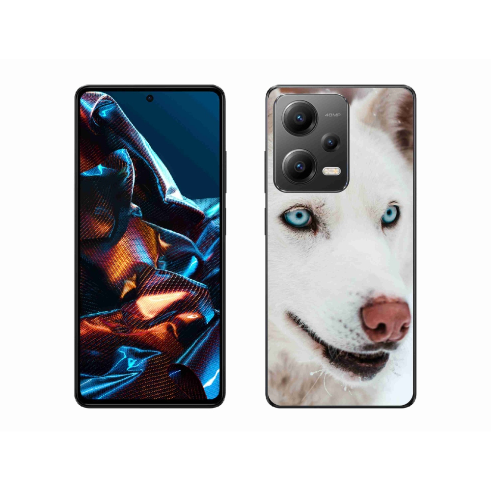 Gél tok mmCase a Xiaomi Redmi Note 12 Pro 5G-hez - kutyaszemmel nézve